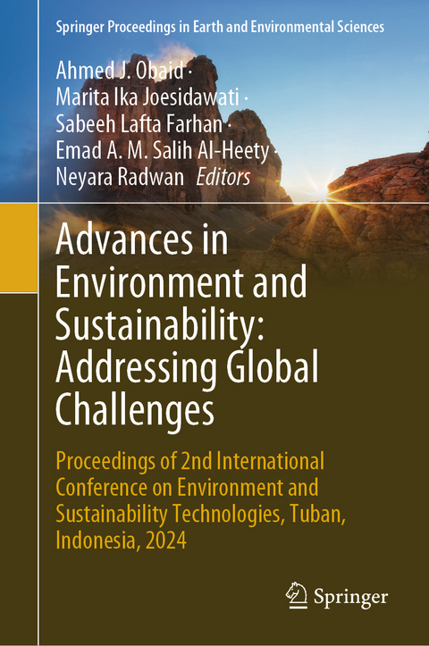 Advances in Environment and Sustainability: Addressing Global Challenges - 