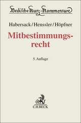 Mitbestimmungsrecht - Mathias Habersack, Martin Henssler