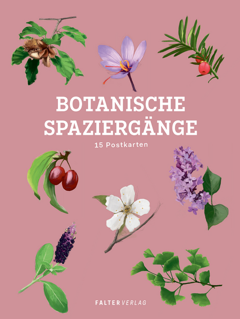 Botanische Spazierg&auml;nge - Postkartenbuch