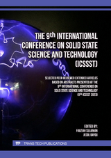 The 9th International Conference on Solid State Science and Technology (ICSSST) - 