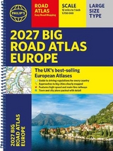 Philip's 2027 Big Road Atlas of Europe - Philip's Maps