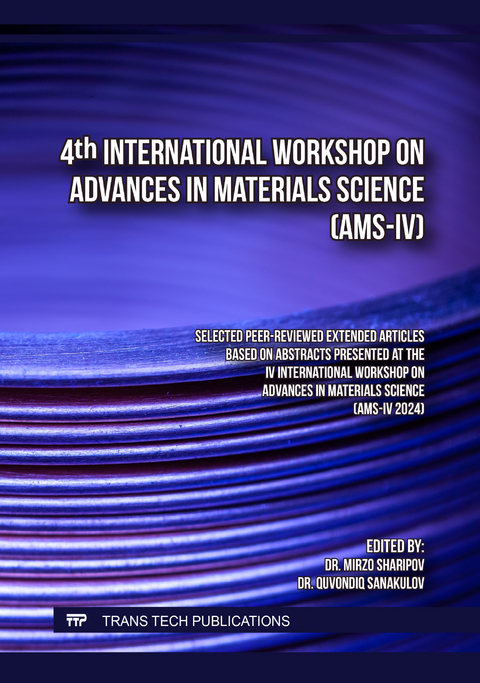 4th International Workshop on Advances in Materials Science (AMS-IV) - 