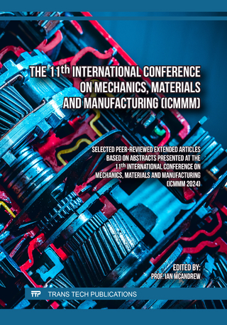 The 11th International Conference on Mechanics, Materials and Manufacturing (ICMMM)