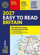 Philip's 2027 Easy to Read Road Atlas of Britain (A4 Paperback) - Philip's Maps