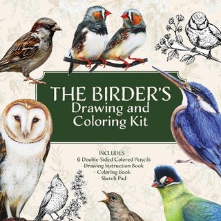 The Birder’s Drawing and Coloring Kit
