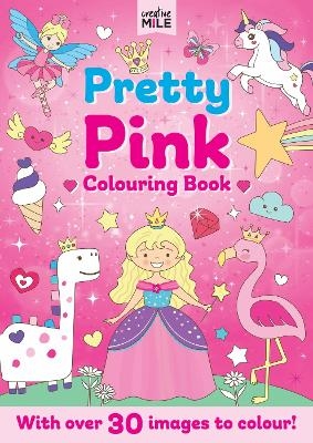 Pretty Pink Colouring Book -  Creative Mile