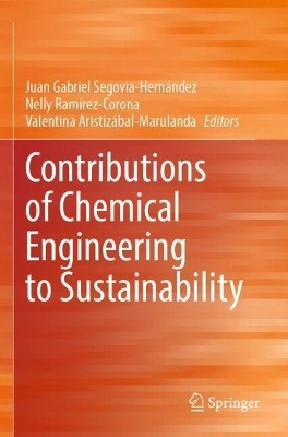 Contributions of Chemical Engineering to Sustainability - 