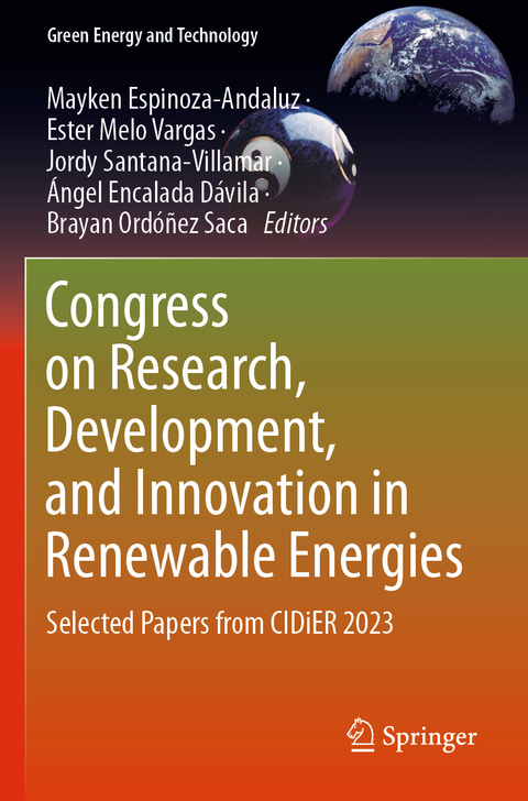 Congress on Research, Development, and Innovation in Renewable Energies - 