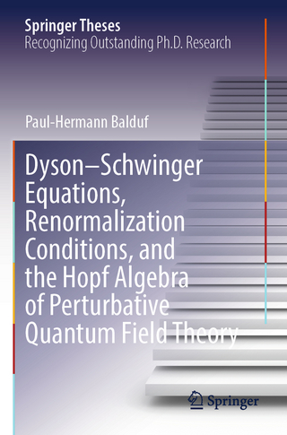 Dyson–Schwinger Equations, Renormalization Conditions, and the Hopf Algebra of Perturbative Quantum Field Theory