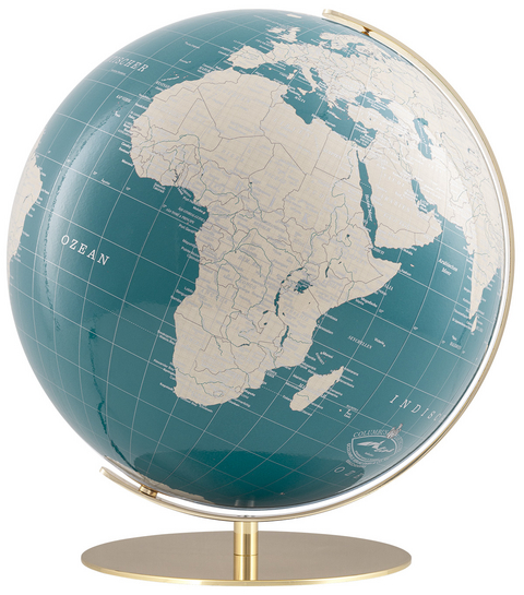 ARTLINE Regent Tischglobus viridian gr&uuml;n, &Oslash; 34 cm