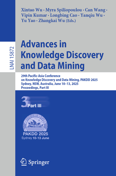 Advances in Knowledge Discovery and Data Mining - 