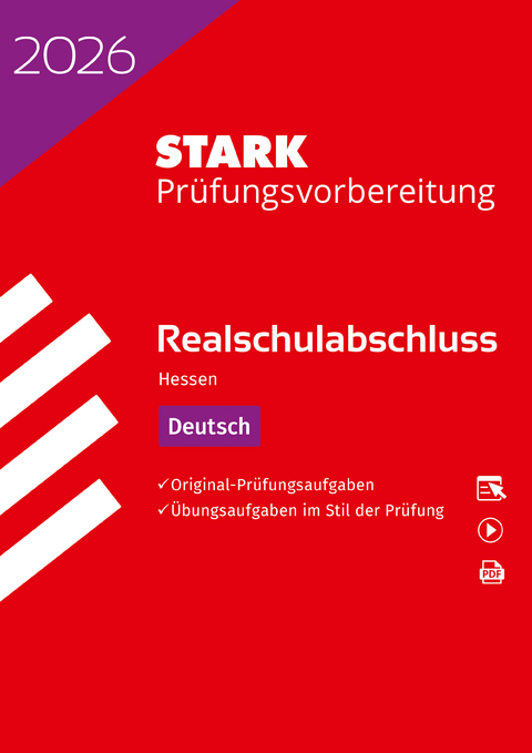 STARK Deutsch - Realschulabschluss 2026 Hessen - Prüfungsvorbereitung