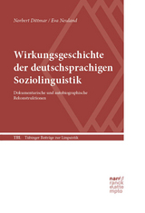 Wirkungsgeschichte der Soziolinguistik des Deutschen - 