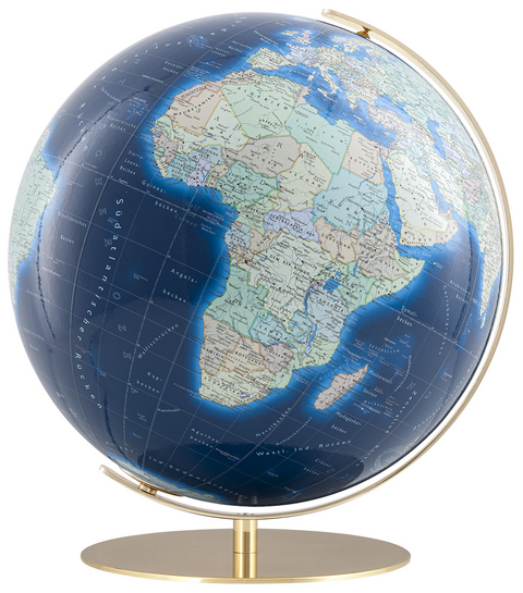 DUO AZZURRO Regent Tischglobus, Ø 34 cm