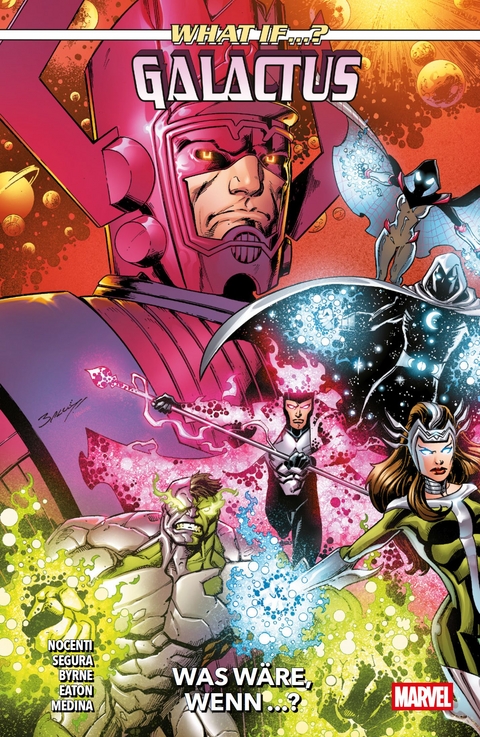 What if&hellip;? Galactus - Was w&auml;re, wenn&hellip; - Alex Segura, Lan Medina, Mat Groom, Ann Nocenti, Stephen Byrne, Chris Campana, Josh Trujillo, Scot Eaton, Kalinda Vazquez, Manuel Garc&iacute;a, DANIEL PICCIOTTO