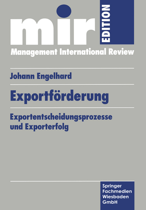 Exportf&ouml;rderung - Engelhard Johann