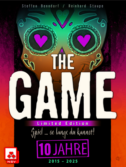 THE GAME - 10 JAHRE - Spiel so lange du kannst (Limited Edition) -  NSV - N&uuml;rnberger Spielkarten Verlag