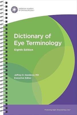 Dictionary of Eye Terminology