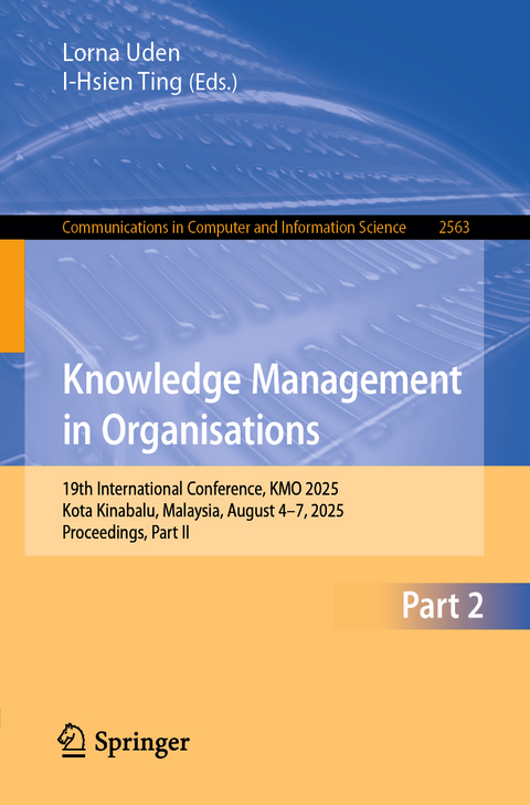 Knowledge Management in Organisations - 
