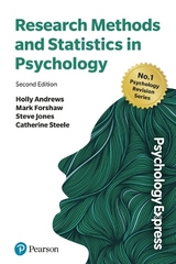 Research Methods and Statistics in Psychology - Andrews, Holly; Forshaw, Mark; Jones, Steve; Steele, Catherine