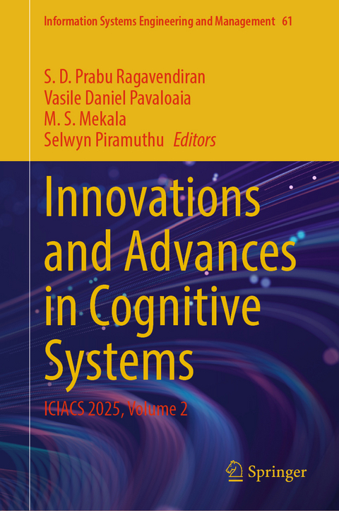 Innovations and Advances in Cognitive Systems - 