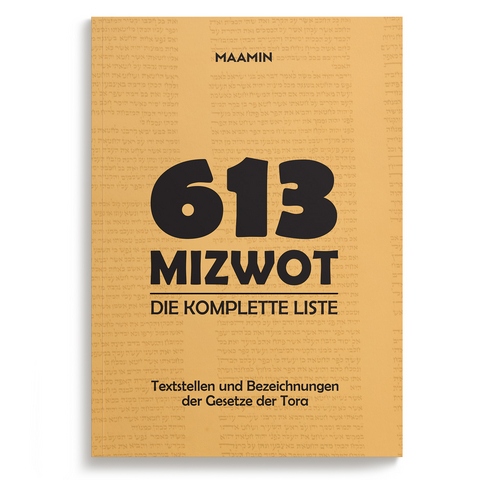 613 Mizwot | Die komplette Liste - Paul Crepcia
