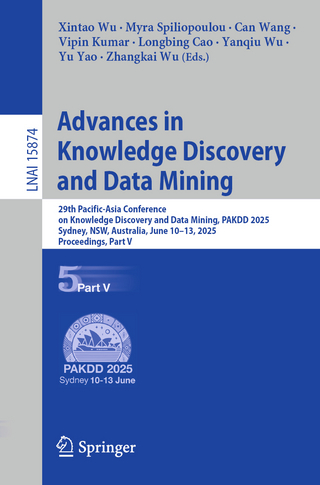 Advances in Knowledge Discovery and Data Mining