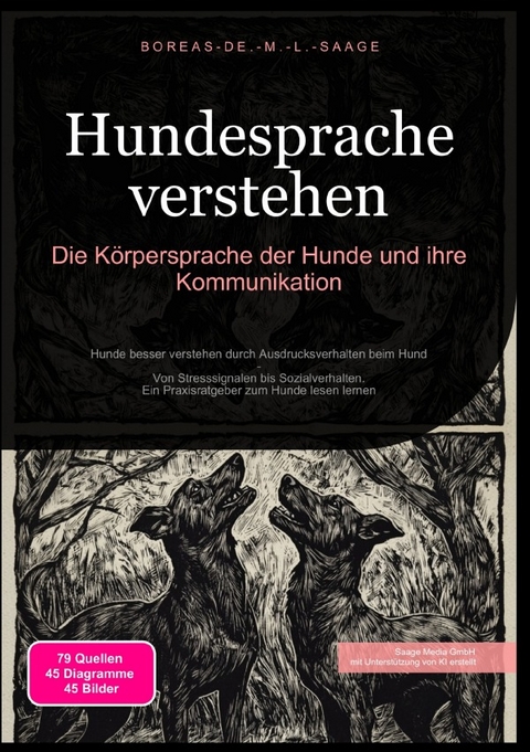 Hund (DE) / Hundesprache verstehen: Die Körpersprache der Hunde und ihre Kommunikation - Boreas De. M. L. Saage