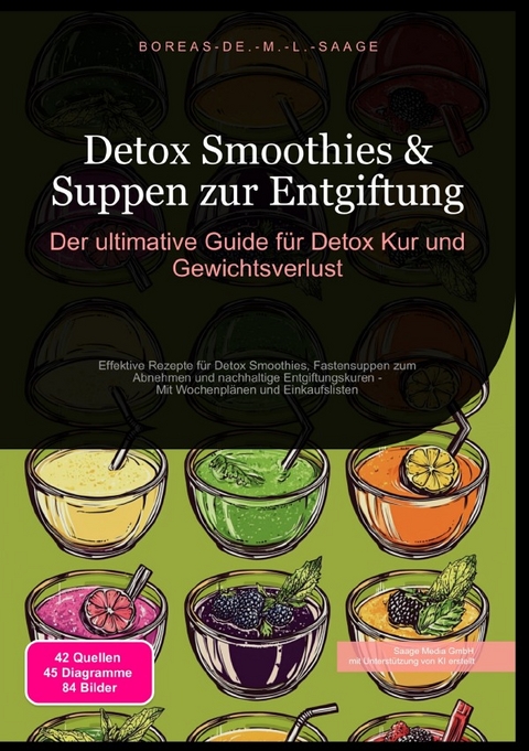 Detox (DE) / Detox Smoothies &amp; Suppen zur Entgiftung: Der ultimative Guide f&uuml;r Detox Kur und Gewichtsverlust - Boreas De. M. L. Saage