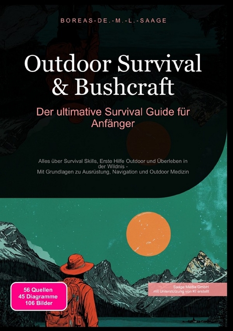 Survival (DE) / Outdoor Survival &amp; Bushcraft: Der ultimative Survival Guide f&uuml;r Anf&auml;nger - Boreas De. M. L. Saage
