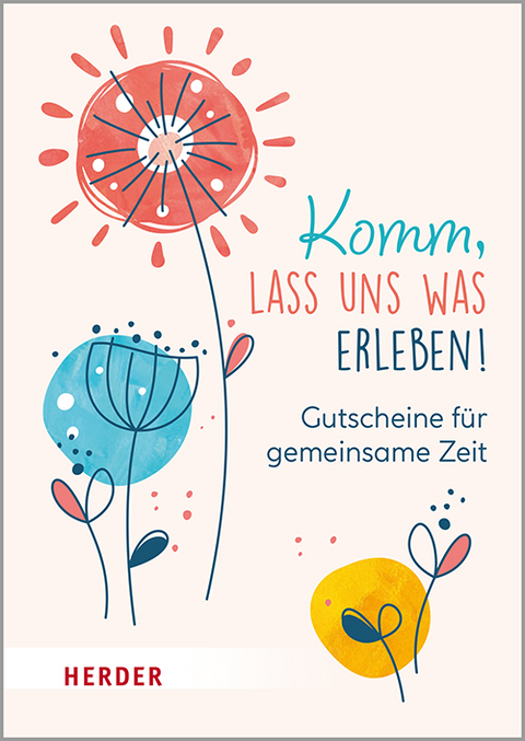 Komm, lass uns was erleben! Gutscheine f&uuml;r gemeinsame Zeit. Kartenbox