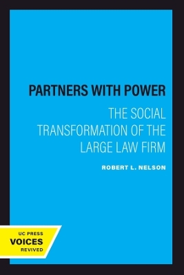 Partners with Power - Robert L. Nelson