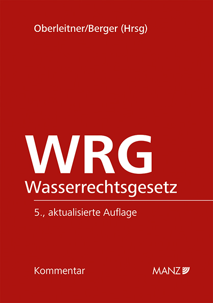 Wasserrechtsgesetz WRG - 
