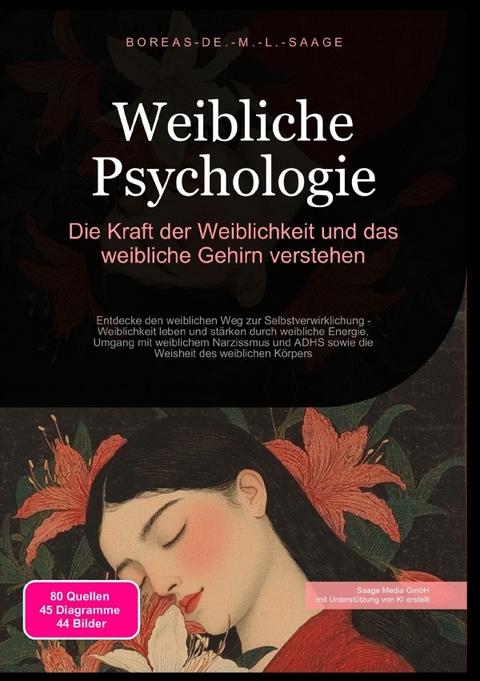 Weiblichkeit (DE) / Weibliche Psychologie: Die Kraft der Weiblichkeit und das weibliche Gehirn verstehen - Boreas De. M. L. Saage