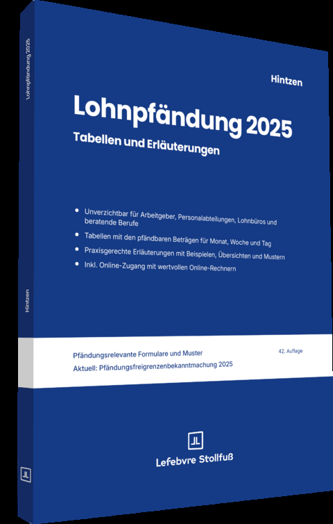 Lohnpfändung 2025 - Udo Hintzen