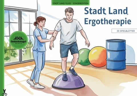 Stadt, Land, Ergotherapie - Gedankengut Spiele