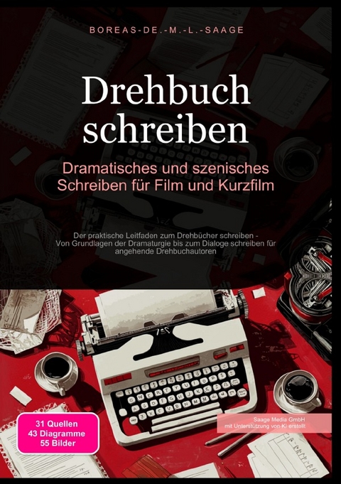 Drehbuch (DE) / Drehbuch schreiben: Dramatisches und szenisches Schreiben f&uuml;r Film und Kurzfilm - Boreas De. M. L. Saage