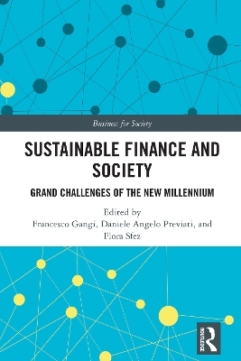 Sustainable Finance and Society - 