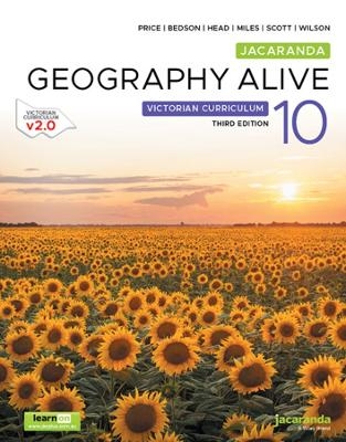 Jacaranda Geography Alive 10 Victorian Curriculum, 3e learnON and Print