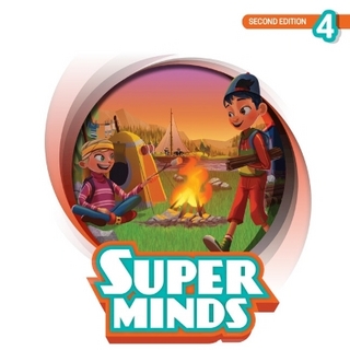 Super Minds Level 4 Workbook with Super Practice Book and Digital Pack British English