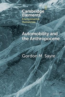 Automobility and the Anthropocene