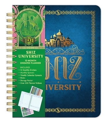Wicked: Shiz University 12-Month Undated Planner -  Insight Editions