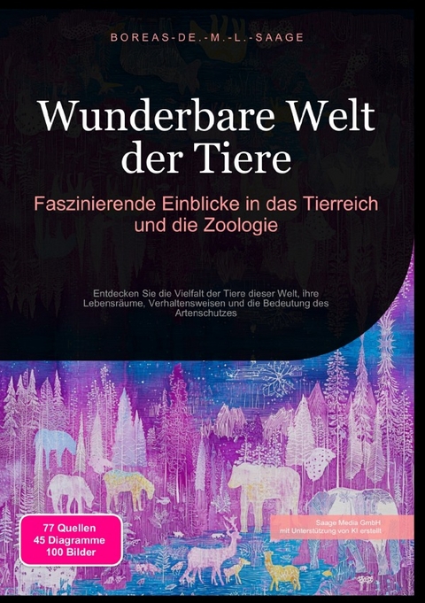 Tierwelt (DE) / Wunderbare Welt der Tiere: Faszinierende Einblicke in das Tierreich und die Zoologie - Boreas De. M. L. Saage