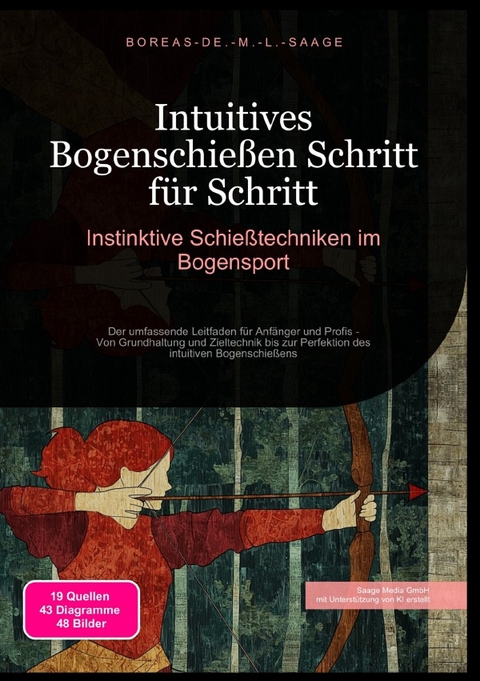 Bogenschie&szlig;en (DE) / Intuitives Bogenschie&szlig;en Schritt f&uuml;r Schritt: Instinktive Schie&szlig;techniken im Bogensport - Boreas De. M. L. Saage
