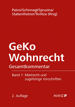 GeKo Wohnrecht Gesamtkommentar Band 1 Mietrechtsgesetz