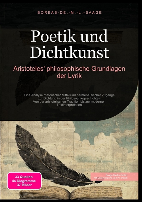 Philosophie (DE) / Poetik und Dichtkunst: Aristoteles' philosophische Grundlagen der Lyrik - Boreas De. M. L. Saage