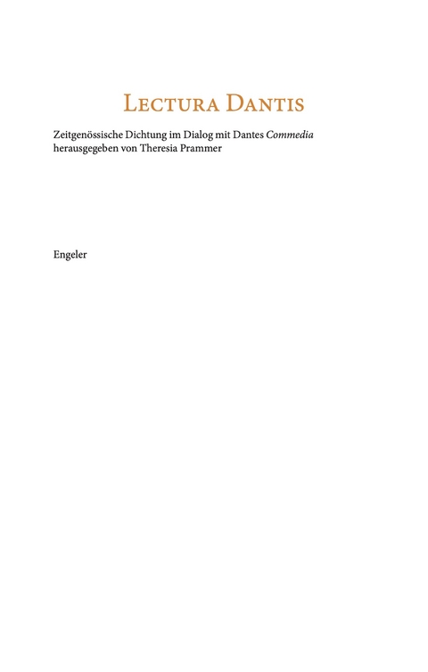 Lectura Dantis - 