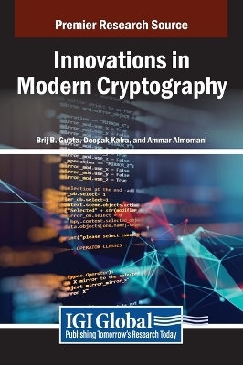 Innovations in Modern Cryptography - 