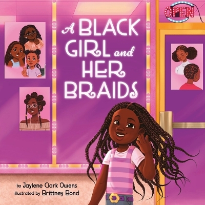 A Black Girl and Her Braids - Jaylene Clark Owens