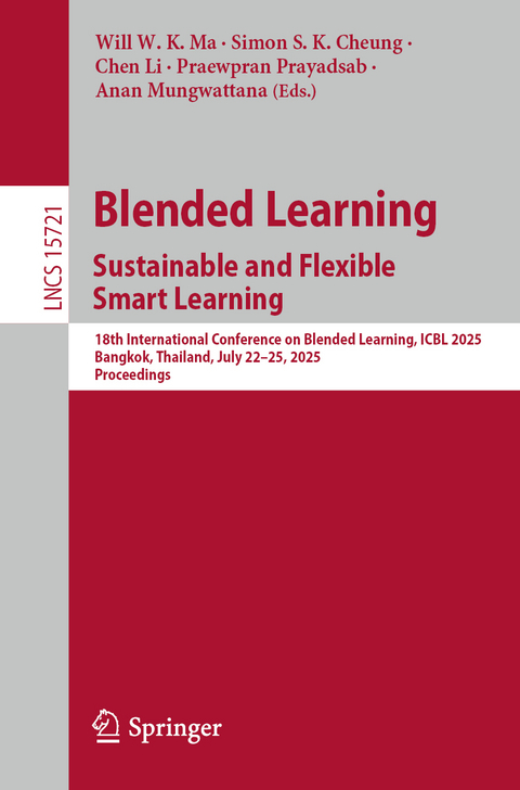 Blended Learning. Sustainable and Flexible Smart Learning - 